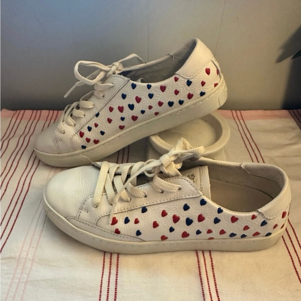 Soludos White Leather Shoes